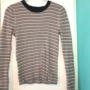 Stripped light weight sweater